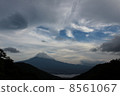 Fuji and the clouds 8561067