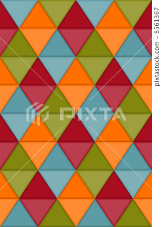 Vector Seamless Hipster Geometric Pattern Vector Seamless Hipster Geometric Pattern 8561367