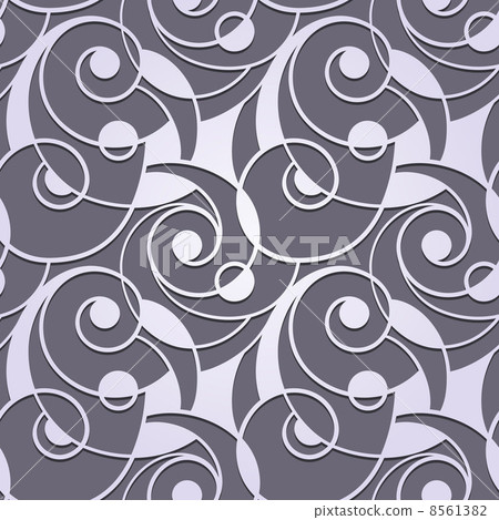 Vector Seamless Abstract e Pattern - Stock Illustration [8561382] - PIXTA