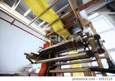 Image of printing equipment, close-up 8563129