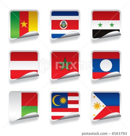 Sticker flags 8563793