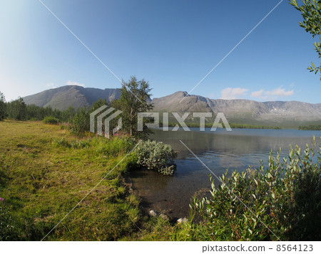 Lake in the mountains Lake in the mountains 8564123