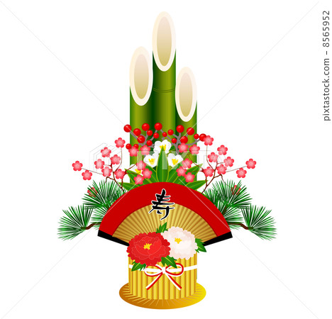 Kadomatsu Shochiku-bosetsu新年 8565952