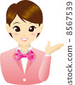 Guide lady to guide 8567539