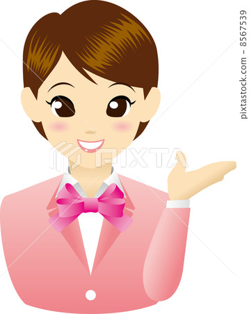 Guide lady to guide 8567539
