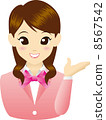 Guide lady to guide 8567542