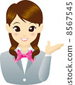 Guide lady to guide 8567545
