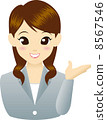 Guide lady to guide 8567546