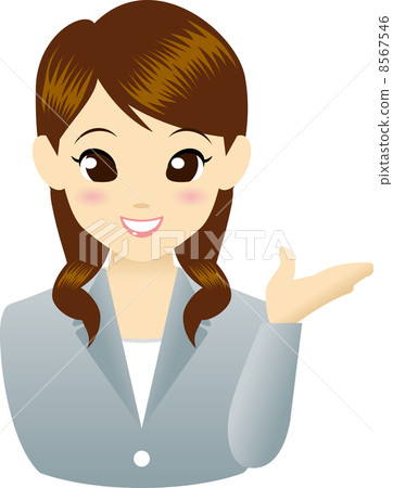 Guide lady to guide 8567546