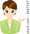 Guide lady to guide 8567547