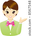 Guide lady to guide 8567548
