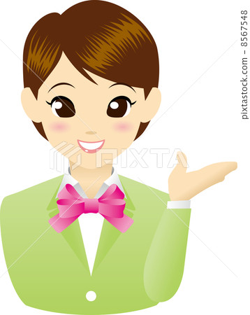 Guide lady to guide 8567548