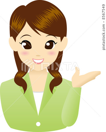 Guide lady to guide 8567549
