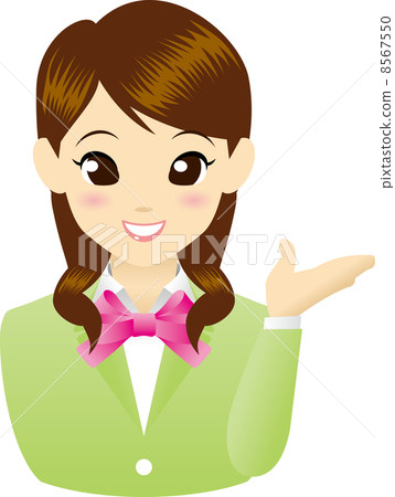 Guide lady to guide 8567550