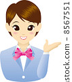 Guide lady to guide 8567551