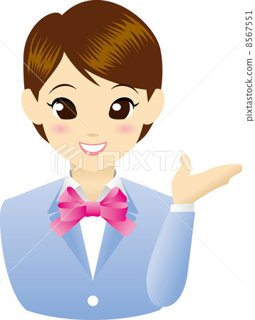 Guide lady to guide 8567551