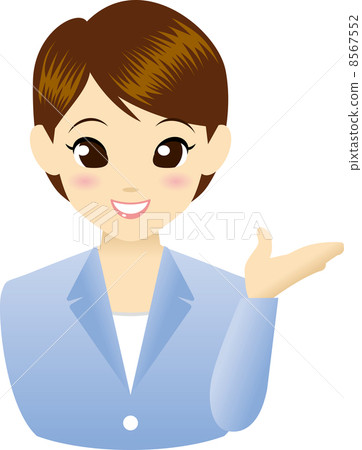 Guide lady to guide 8567552