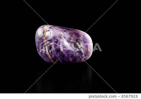 Amethyst burnished stone 8567928