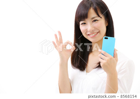 智能手機的女人 智能手機的女人 8568154