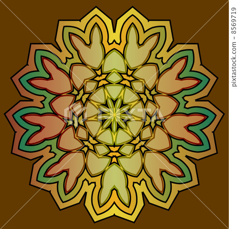 gold brown spiral Fire flaming flower gold brown spiral Fire flaming flower 8569719