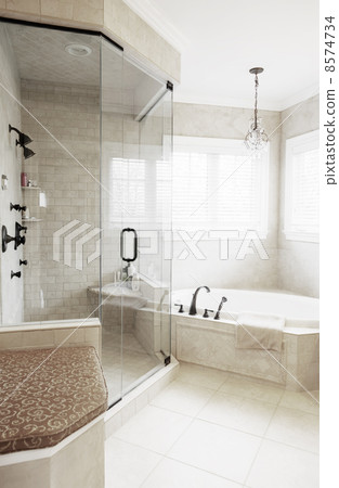 Upscale Bathroom Interior Upscale Bathroom Interior 8574734