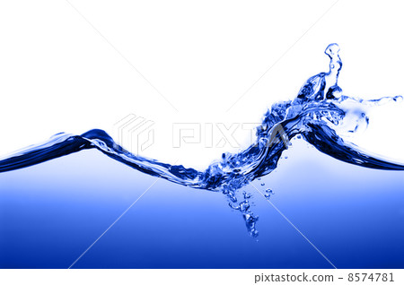 Blue Water Against White Blue Water Against White 8574781