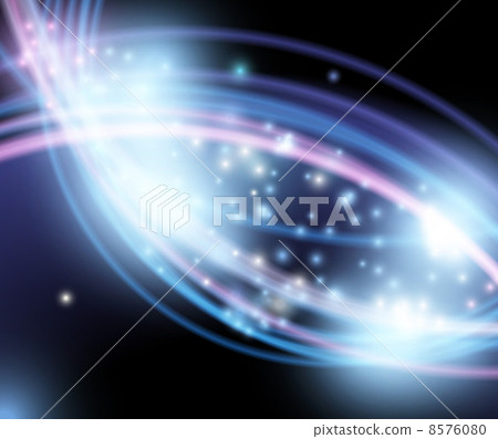 Flaring sparkling background in blue Flaring sparkling background in blue 8576080