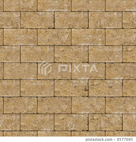 Seamless Tileable Texture of Coquina Wall. Seamless Tileable Texture of Coquina Wall. 8577095