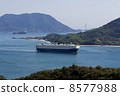 A boat walking in Setouchi 8577988