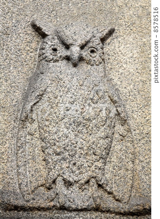 owl granite relief owl granite relief 8578516