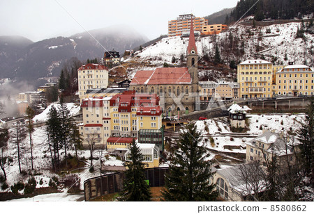 Bad Gastein in Alps mountains 8580862
