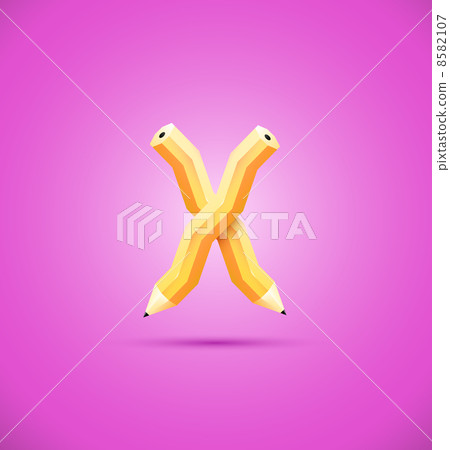 Crossed pencils icon 8582107