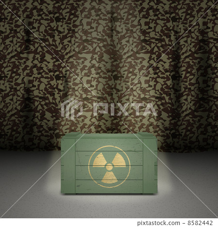 Army background with wooden box Army background with wooden box 8582442
