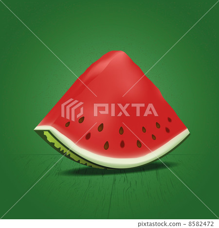 Slice of nice fresh watermelon 8582472
