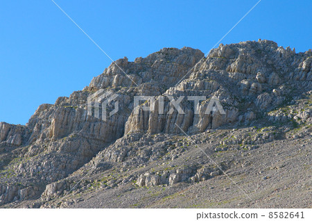 Rocky Mountains in Caucasus with Blue Sky Landscape Summer day Rocky Mountains in Caucasus with Blue Sky Landscape Summer day 8582641