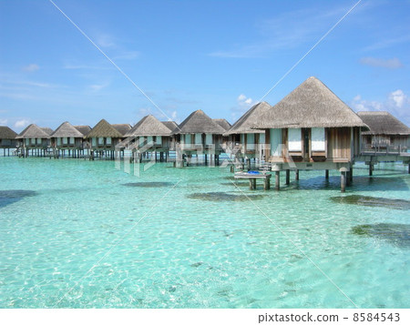 馬爾代夫的水上小屋 馬爾代夫的水上小屋 8584543