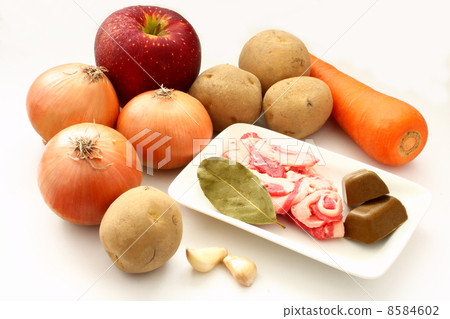 食品成分咖哩蔬菜採集 食品成分咖哩蔬菜採集 8584602