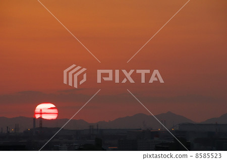 Setting sun Setting sun 8585523