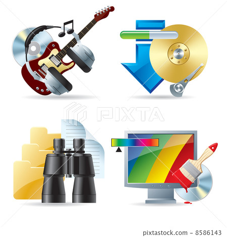 Computer & web icons III 8586143