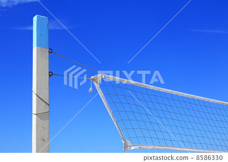 加州的藍天和沙灘排球 加州的藍天和沙灘排球 8586330