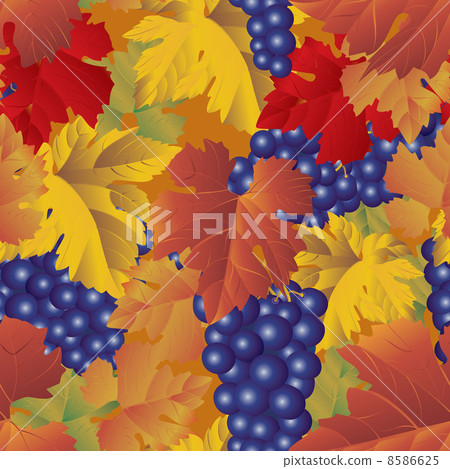 Grapes seamless pattern 8586625