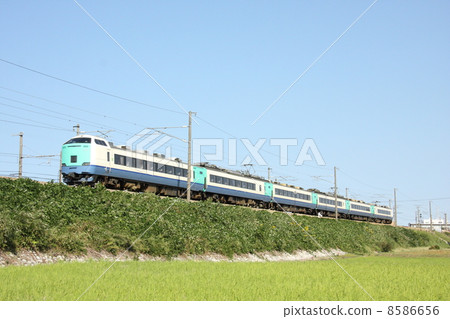 JR East 485 Series 3000 Series Express "Hokuetsu" JR East 485 Series 3000 Series Express "Hokuetsu" 8586656