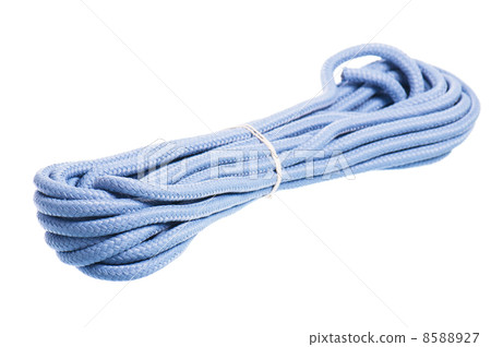 Rope, it is isolated on white 8588927
