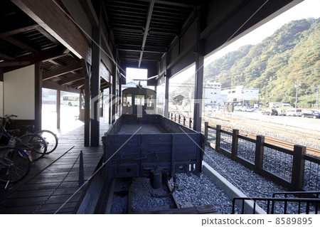 Electric locomotive of Echinzan Railway Katsuyama station 8589895