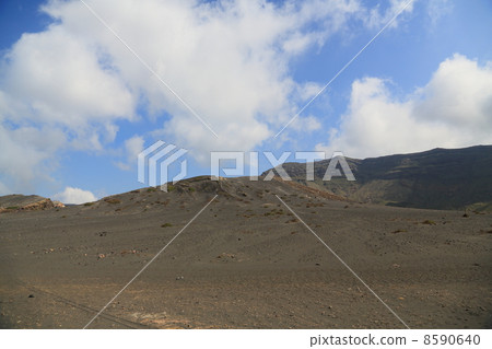 在Aso Senriegahama的沙子 8590640