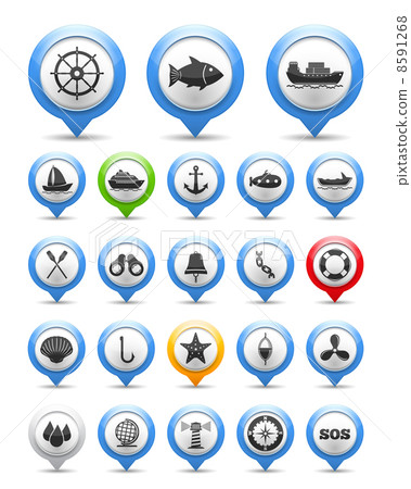 Nautical Icon 8591268