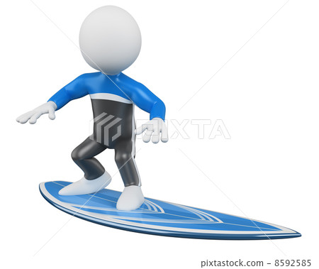 3D Surfer - Surfing 8592585