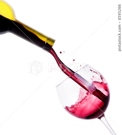 Splash red wine against a white background Splash red wine against a white background 8593266