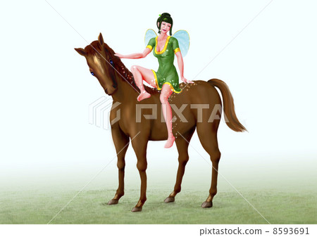 一個騎馬的仙女 一個騎馬的仙女 8593691