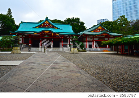 The precincts of the Hie Shrine Shrine (2-chome Nagatacho, Chiyoda-ku, Tokyo) The precincts of the Hie Shrine Shrine (2-chome Nagatacho, Chiyoda-ku, Tokyo) 8593797